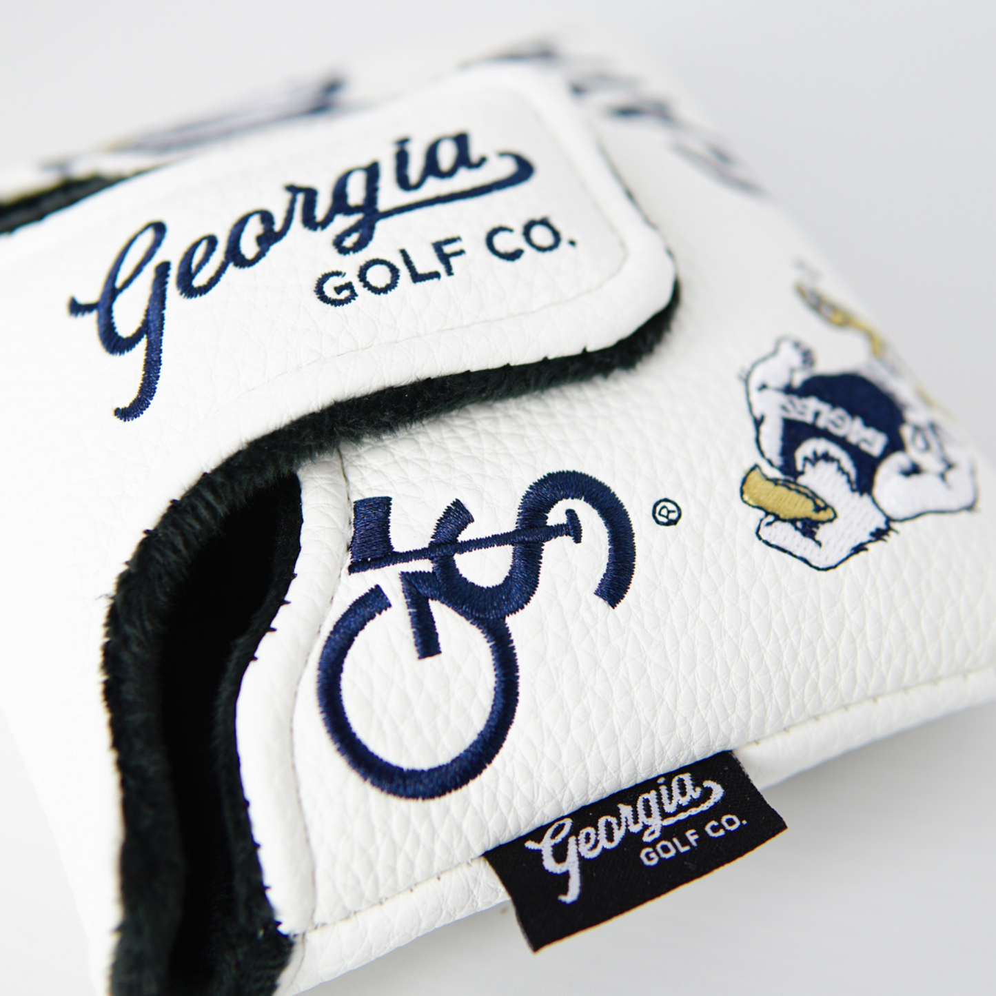 Georgia Southern Mallet Putter Headcover - White
