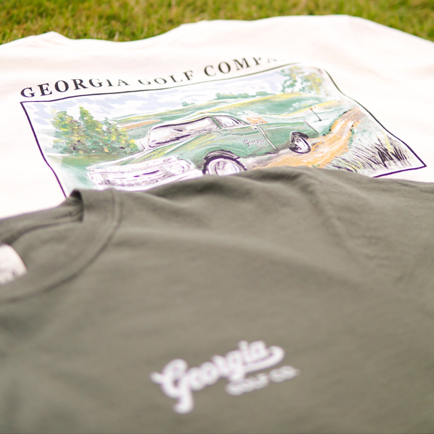 Pickup Truck Tee - Green