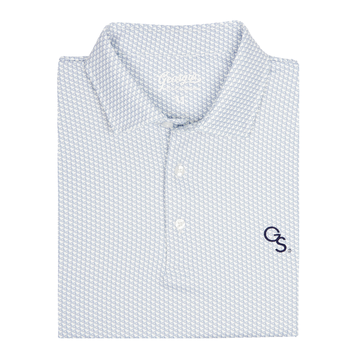 Georgia Southern GS Pattern Polo - Navy
