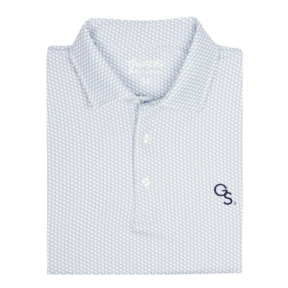 Georgia Southern GS Pattern Polo - Navy