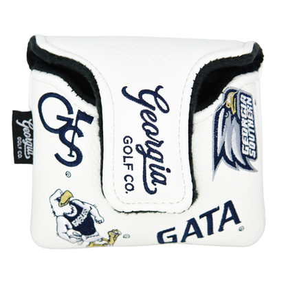 Georgia Southern Mallet Putter Headcover - White