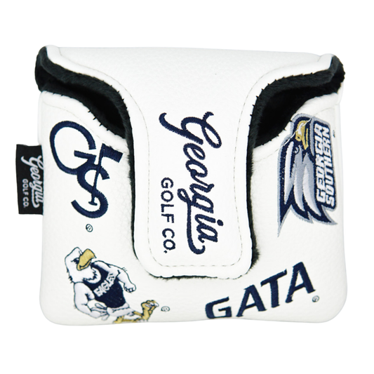 Georgia Southern Mallet Putter Headcover - White