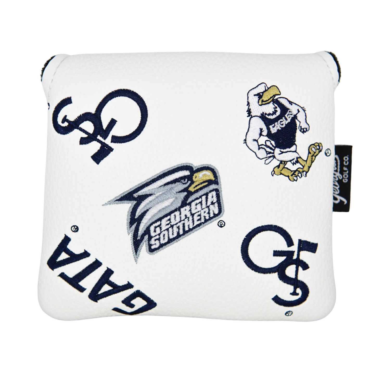 Georgia Southern Mallet Putter Headcover - White