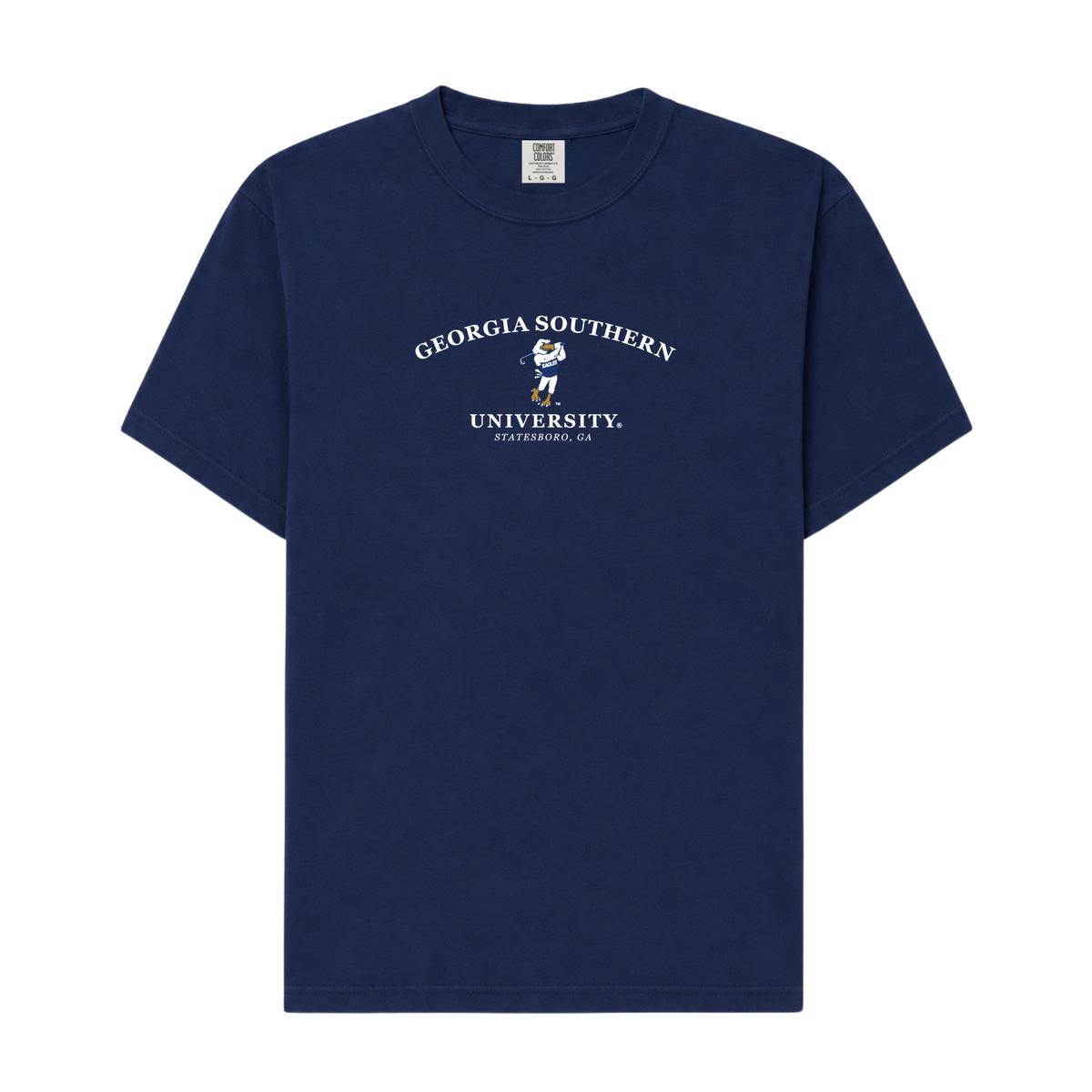 Georgia Southern Golfing Strutter Tee - Navy