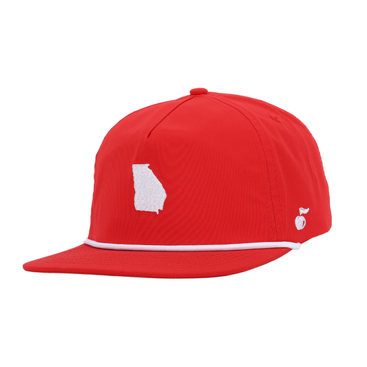 Athens Rope Hat - Red