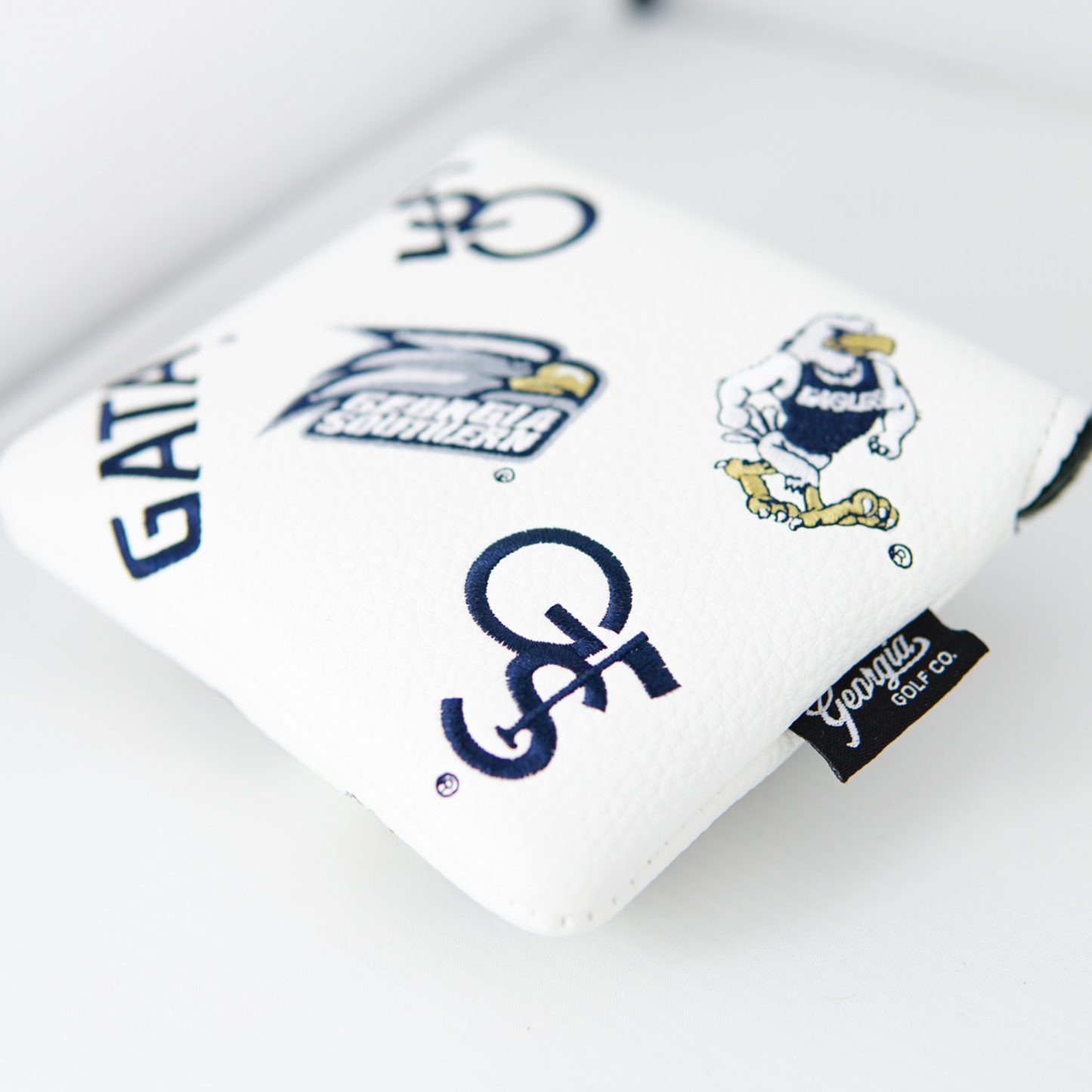 Georgia Southern Mallet Putter Headcover - White
