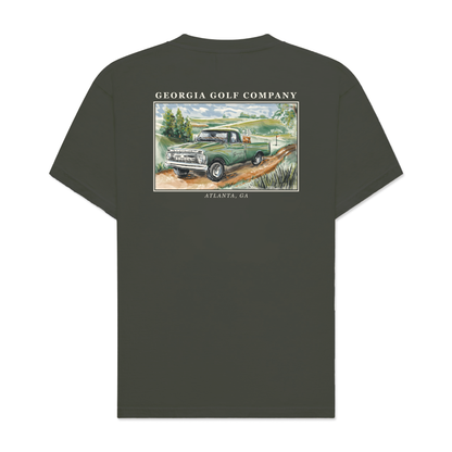 Pickup Truck Tee - Green