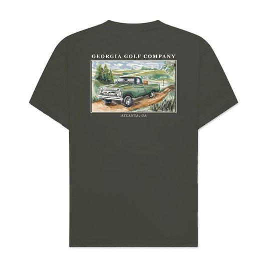 Pickup Truck Tee - Green