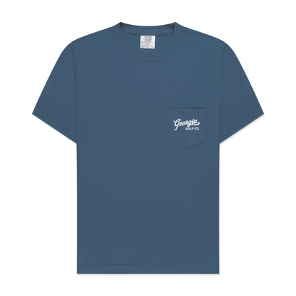 Georgia Southern Stadium Tee - Blue