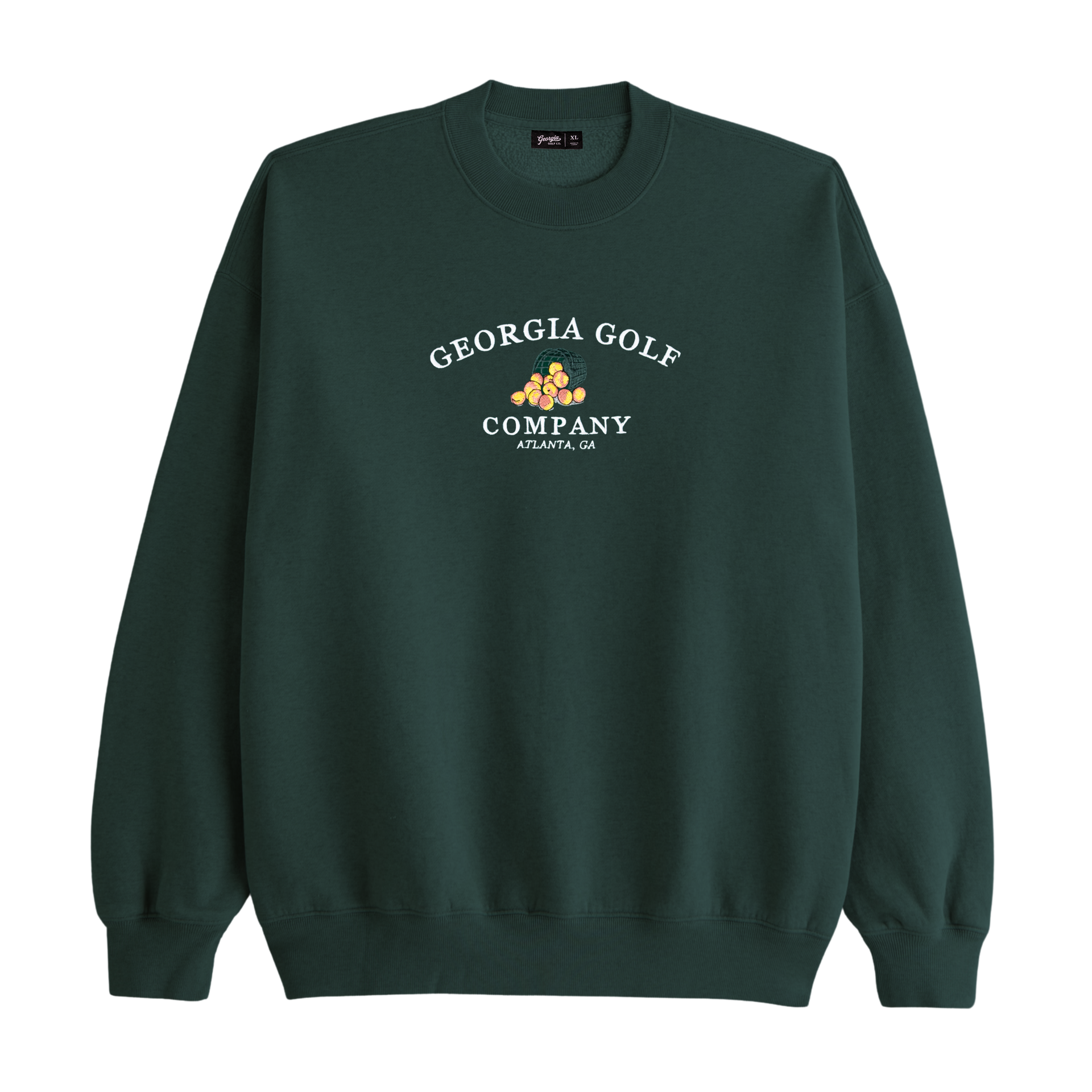 Range Bucket Crewneck - Green – Georgia Golf Company