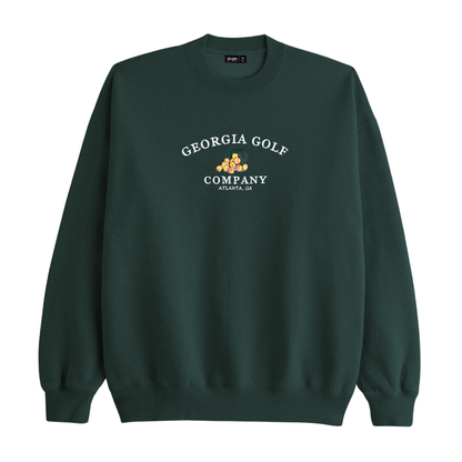 Range Bucket Crewneck - Green – Georgia Golf Company