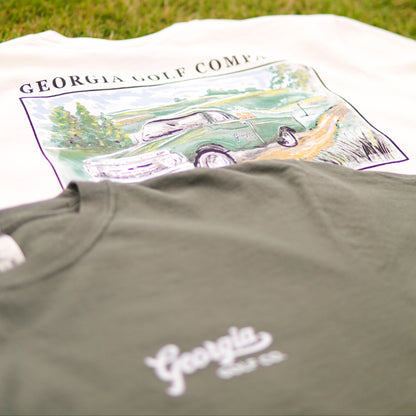 Pickup Truck Tee - Cream