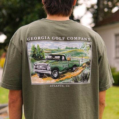Pickup Truck Tee - Green