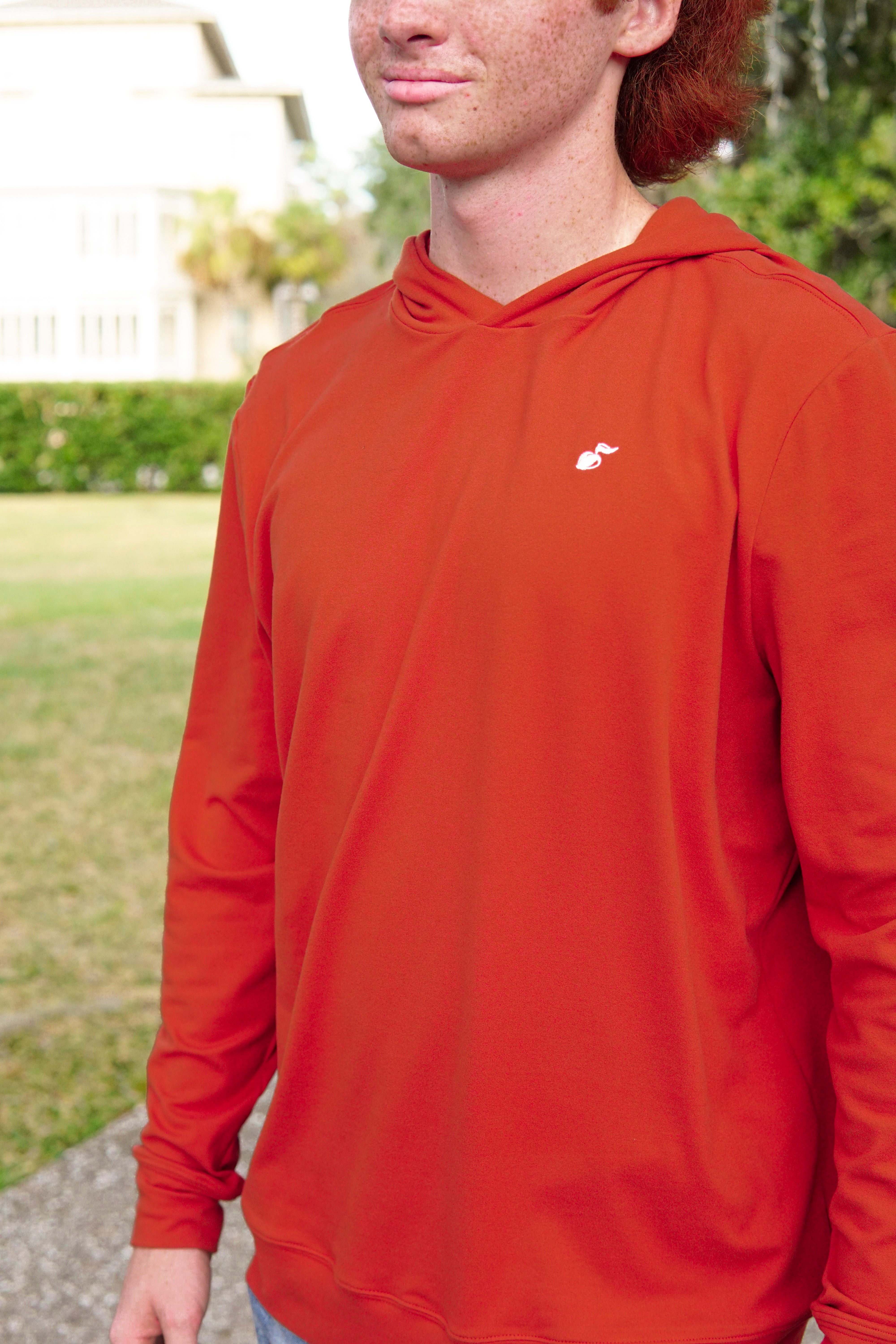 Range Hoodie - Red Clay – Georgia Golf Company