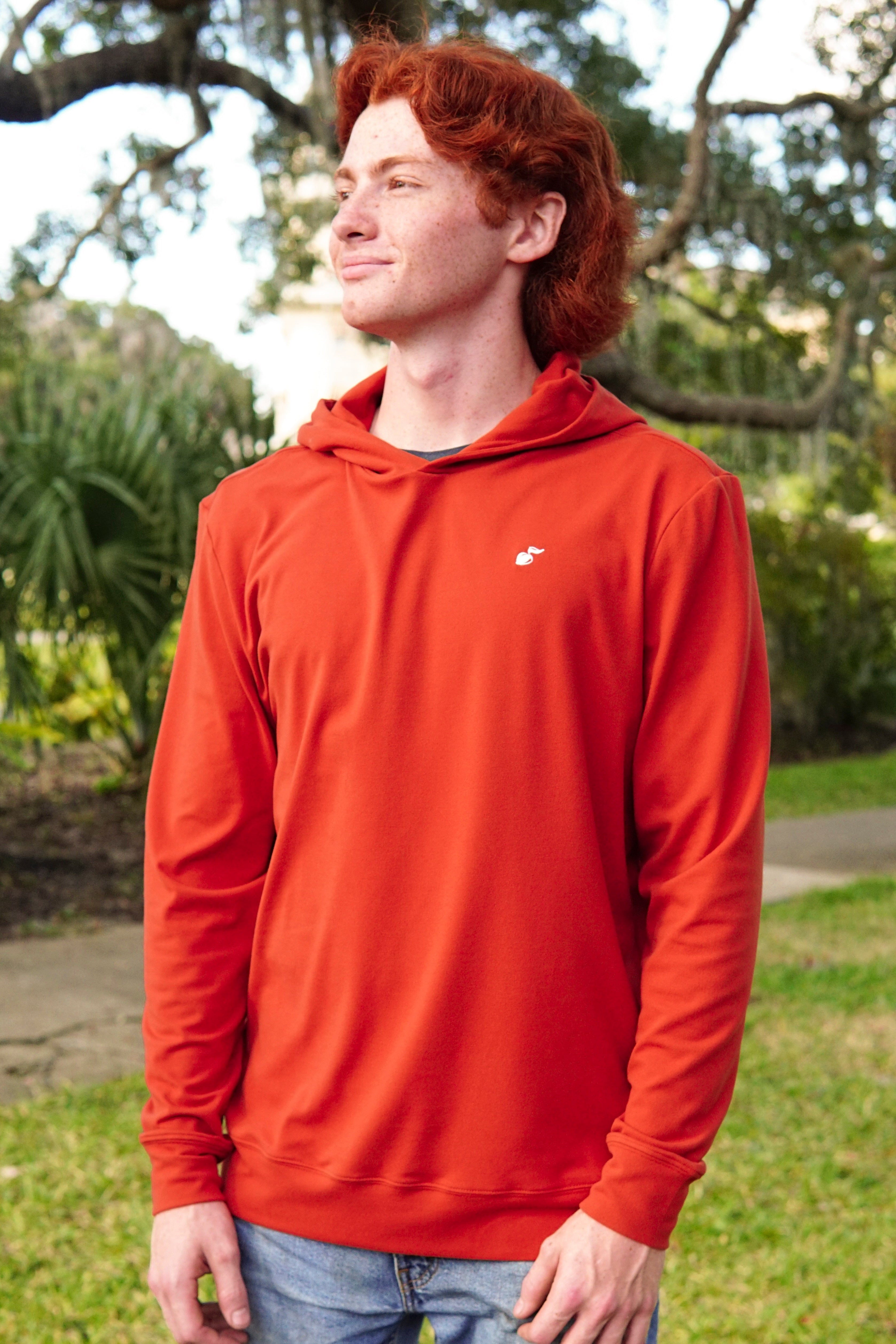 Range Hoodie - Red Clay – Georgia Golf Company