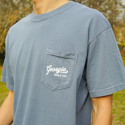 Georgia Southern Stadium Tee - Blue