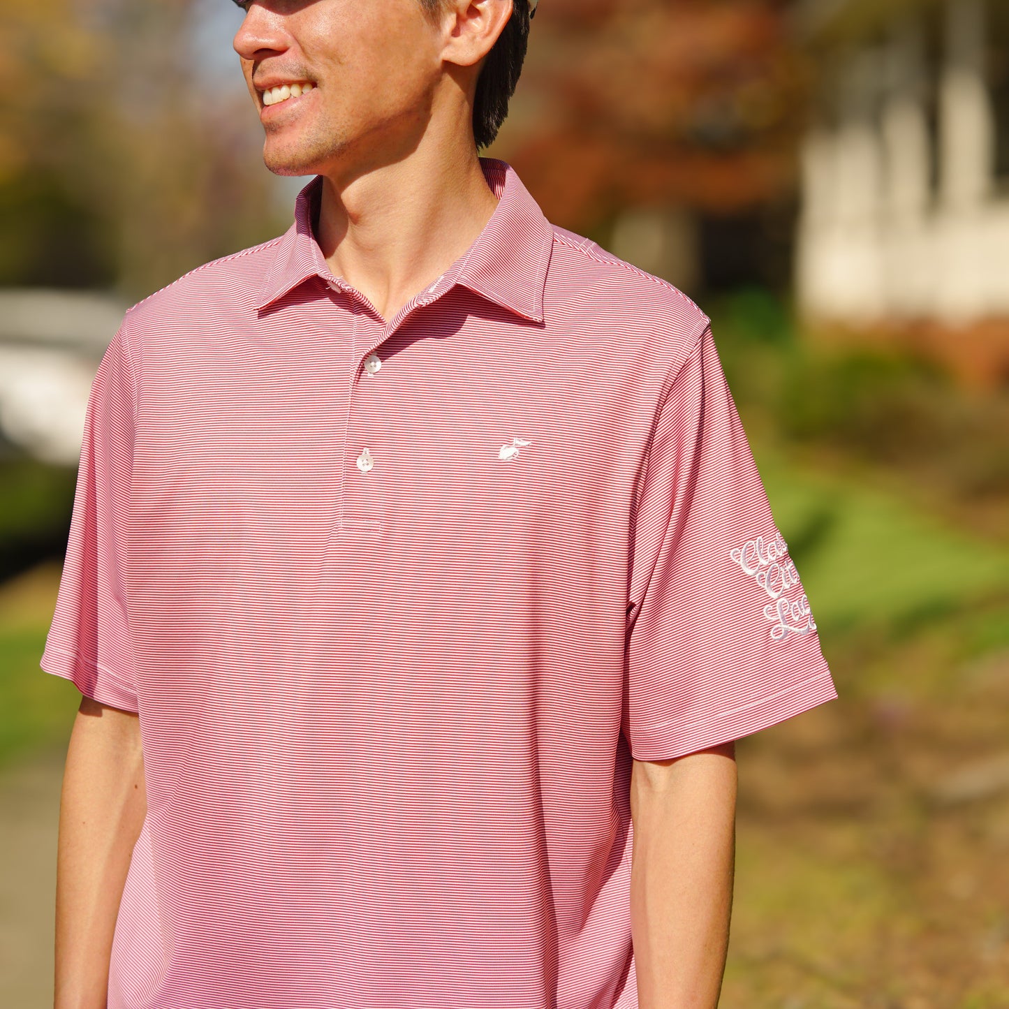Creature Comforts Classic City Lager Polo - Red