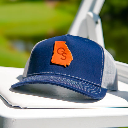 Georgia Southern Trucker Hat - Navy