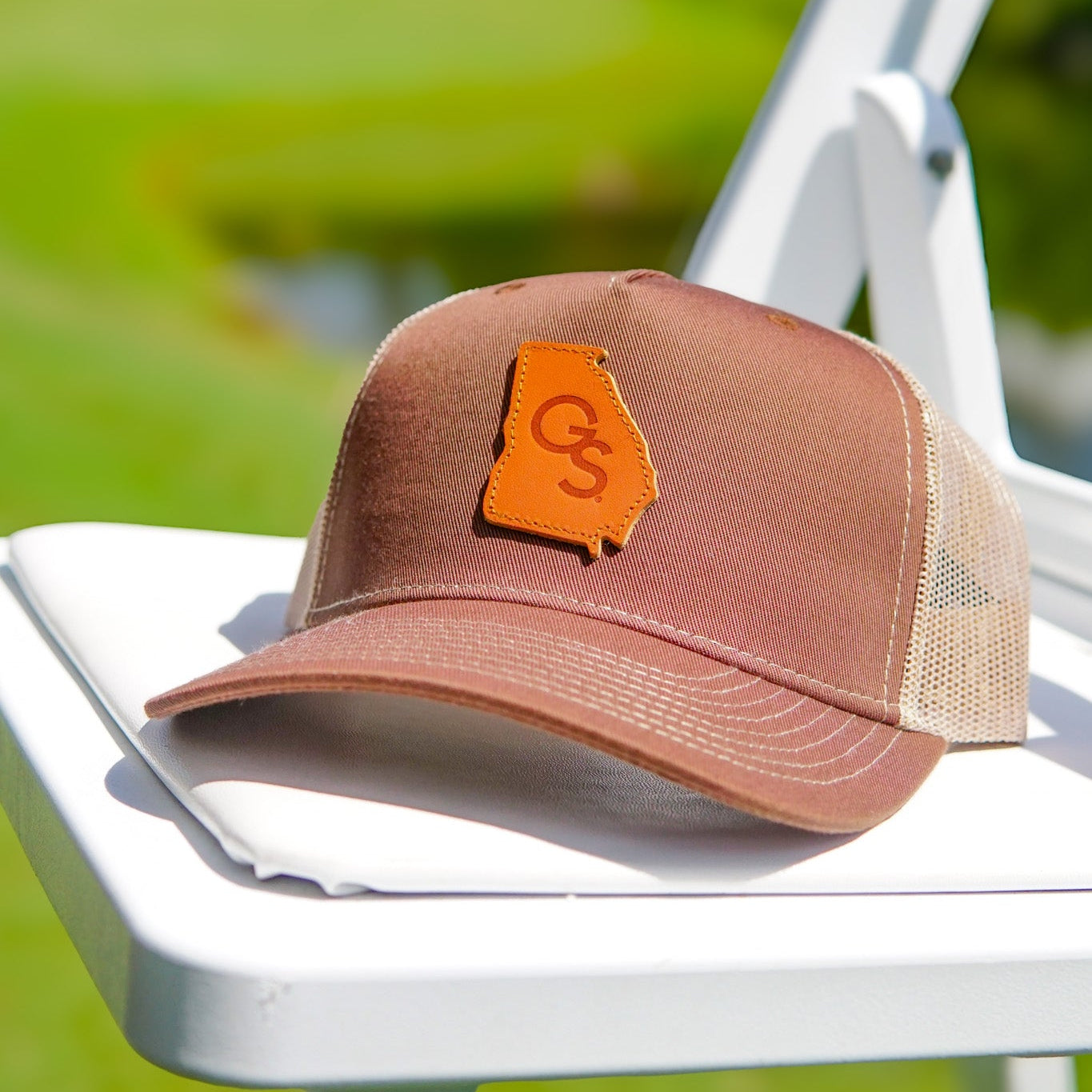 Georgia Southern Trucker Hat - Brown