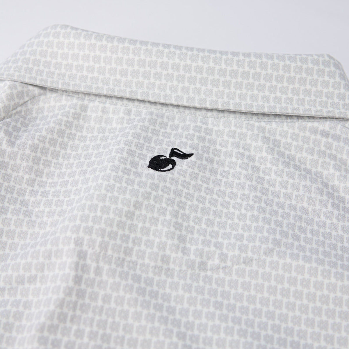 Kennesaw State KS Pattern Polo - Gray