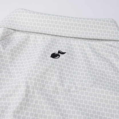 Kennesaw State KS Pattern Polo - Gray