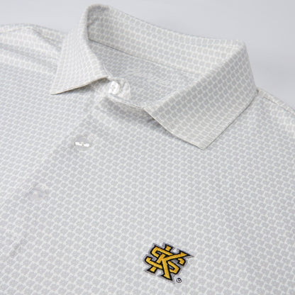 Kennesaw State KS Pattern Polo - Gray