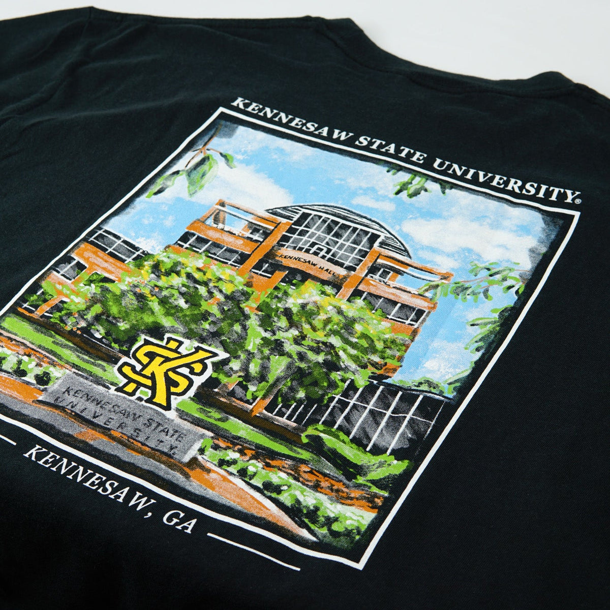 Kennesaw State Hall Tee - Black
