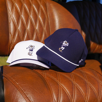 Georgia Southern Golfing Strutter Rope Hat - White