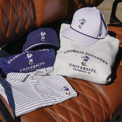 Georgia Southern Golfing Strutter Rope Hat - White