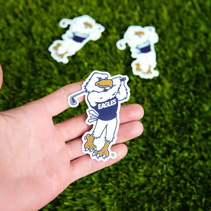 Georgia Southern Golfing Strutter Sticker