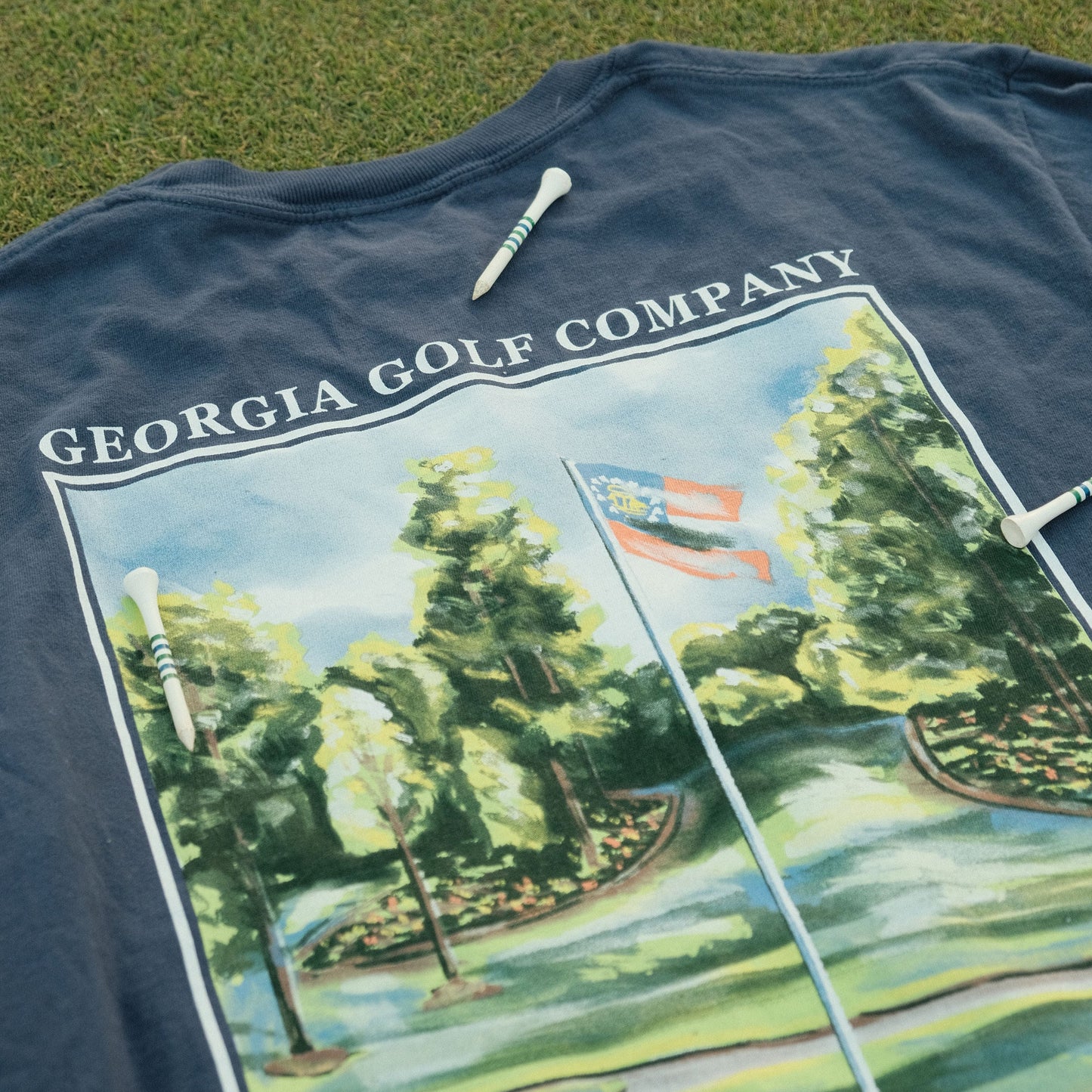 Greenside Tee - Navy