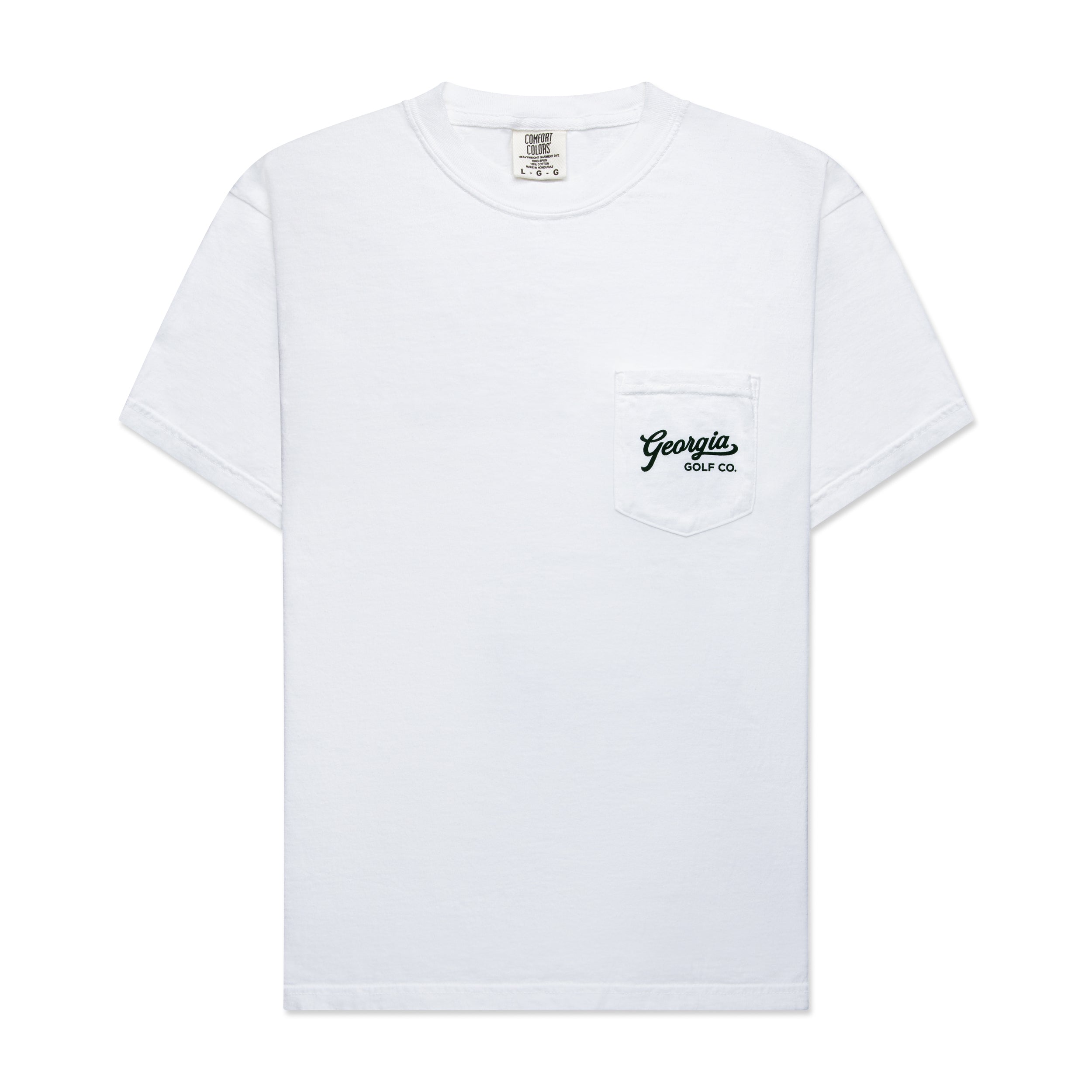 Range Bucket Tee - White – Georgia Golf Company