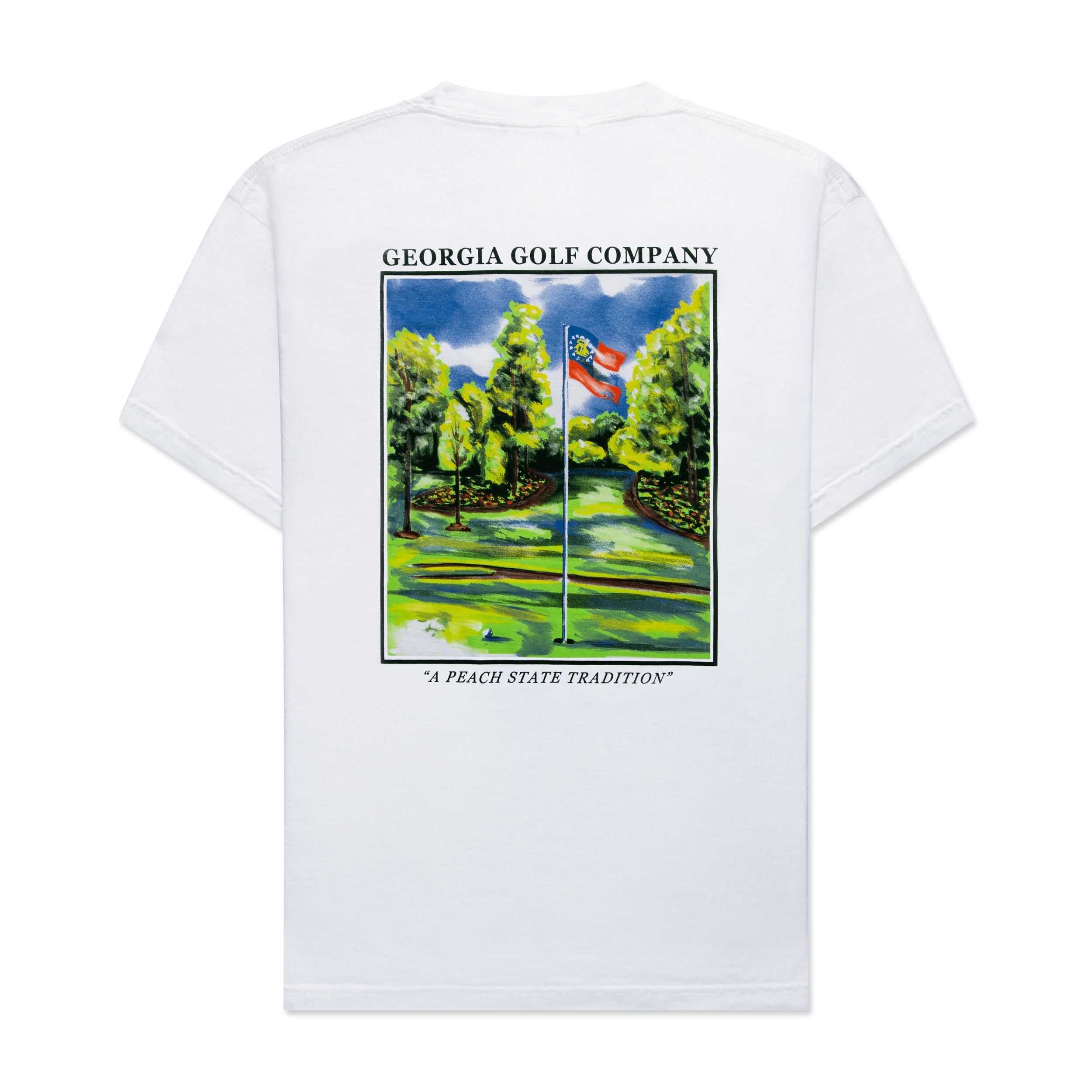 Greenside Tee - White – Georgia Golf Company
