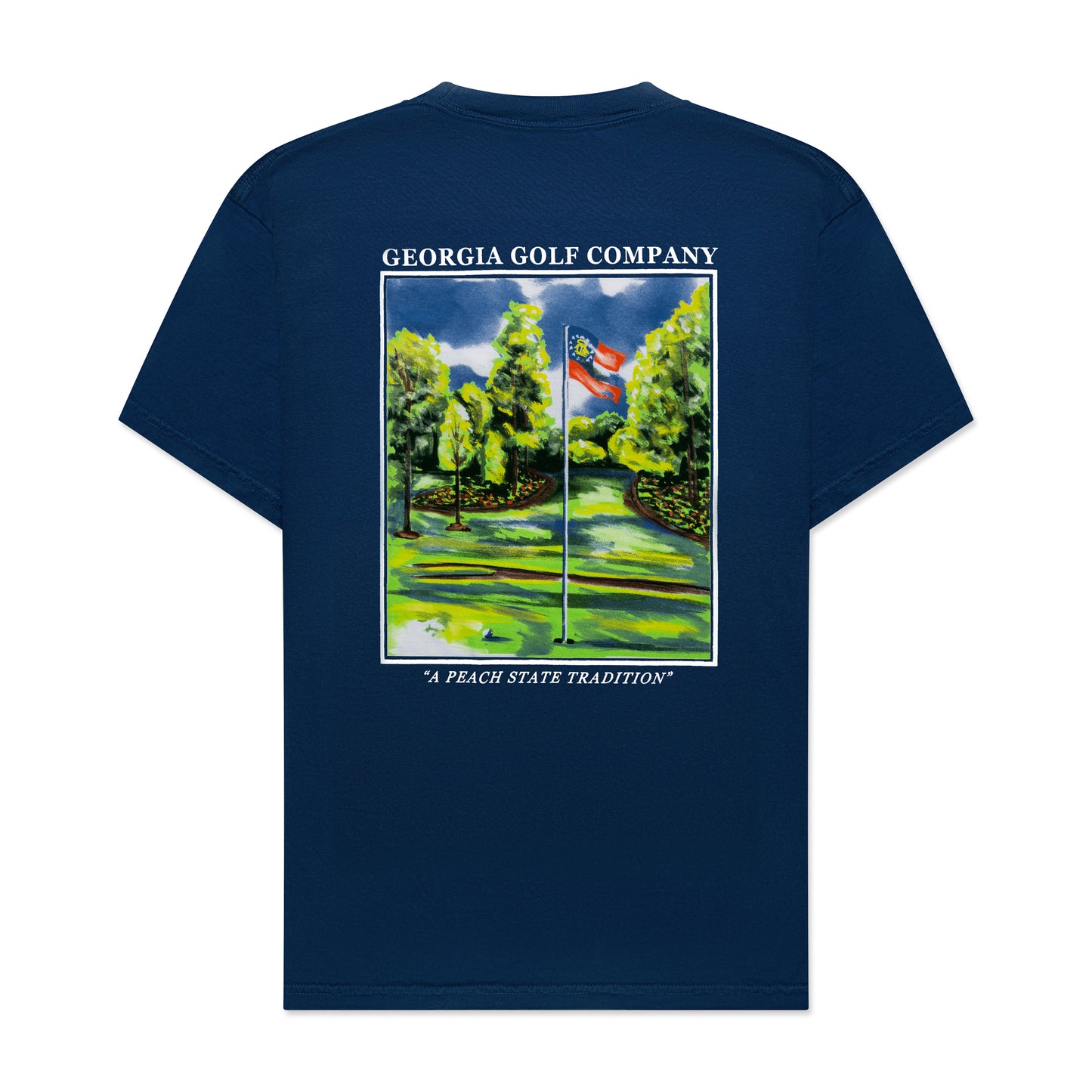Greenside Tee - Navy