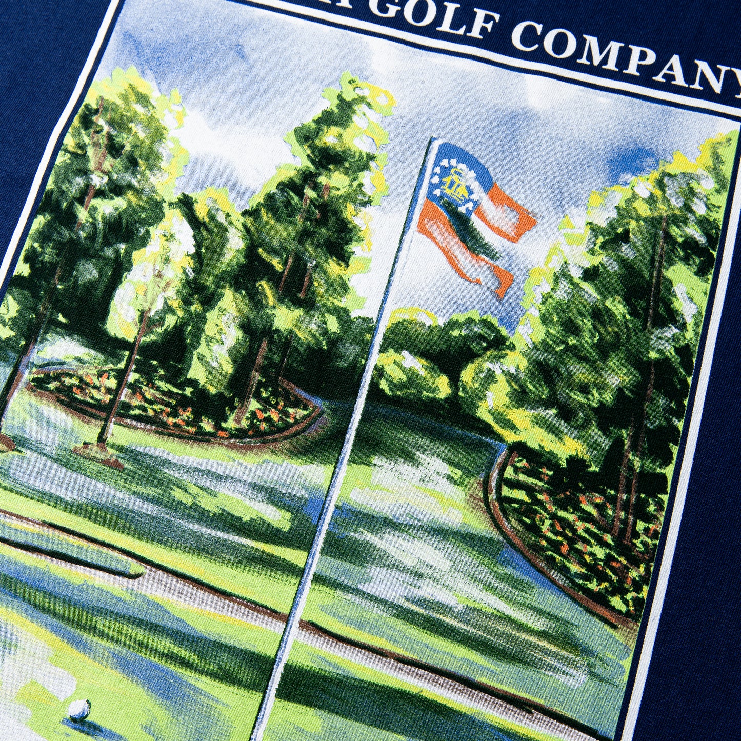 Greenside Tee - Navy