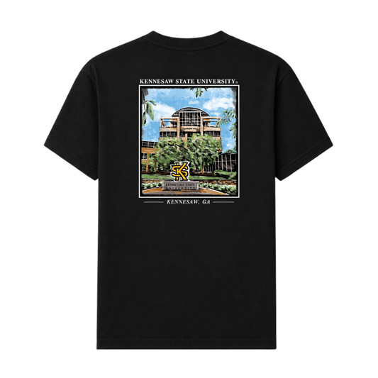 Kennesaw State Hall Tee - Black