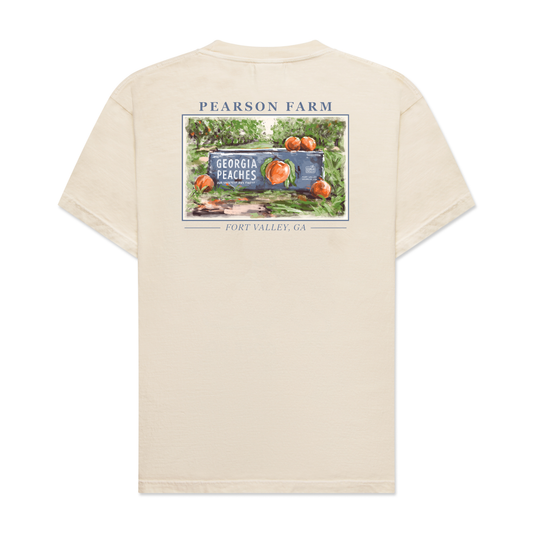 Pearson Farm Peach Crate Tee - Cream