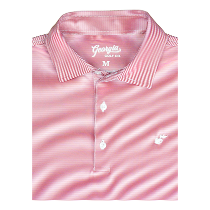 Creature Comforts Classic City Lager Polo - Red