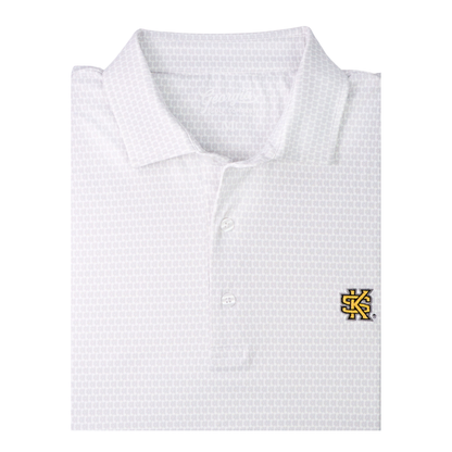 Kennesaw State KS Pattern Polo - Gray