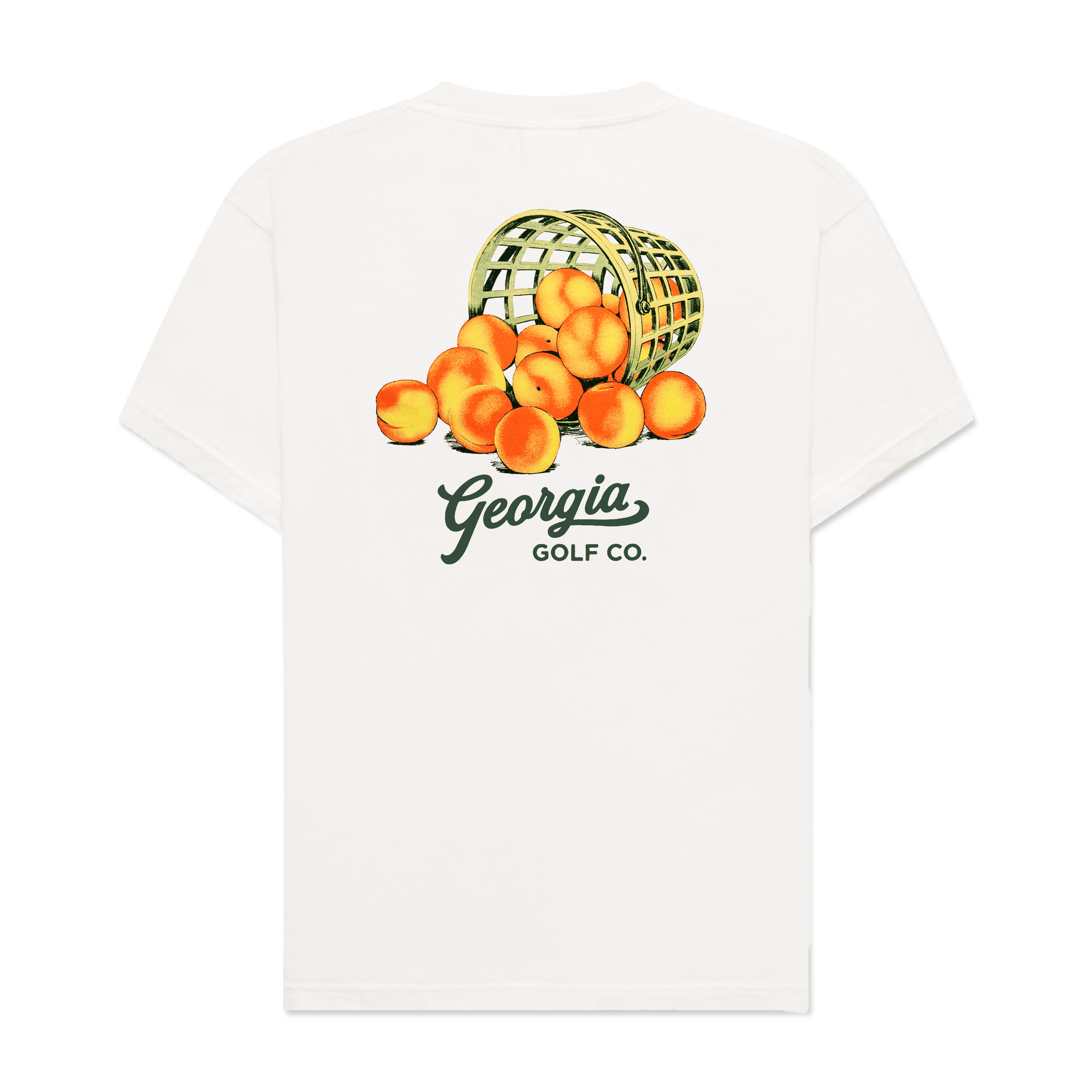 Range Bucket Tee - White – Georgia Golf Company